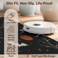 thumbnail image 6 of Design&I 5'x7' Washable Area Rug Black Orange Halloween Themed Decorative Design Featuring Ghosts, Pumpkins, Bats, for Guest Room, Lounge, Apartment, Flatweave & Daily Traffic Ready, 6 of 7