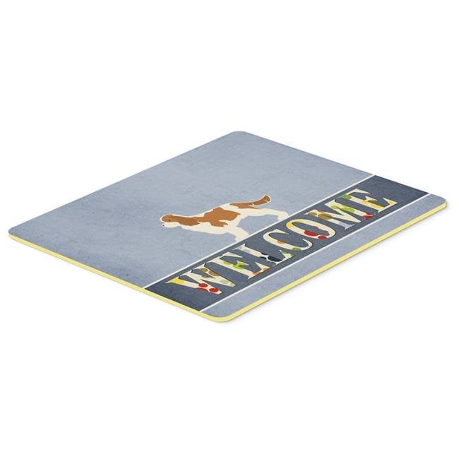 Carolines Treasures BB5553CMT 20 x 30 in. Cavalier King Charles Spaniel Welcome Kitchen or Bath Mat - Walmart.com