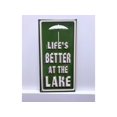 thumbnail image 1 of Lake Life Vintage Metal Wall Decor, 1 of 1