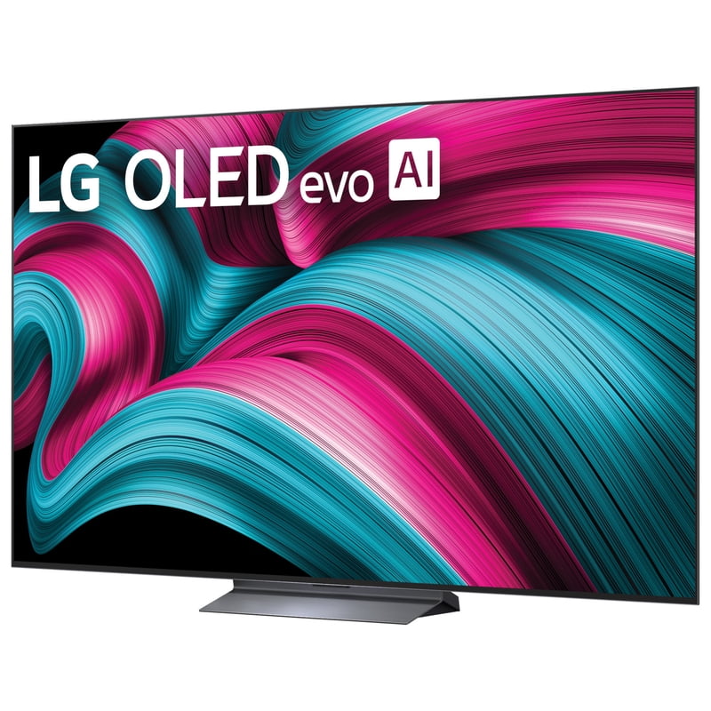 LG 77" C5 Series OLED evo AI 4K Smart webOS 25 TV gallery view