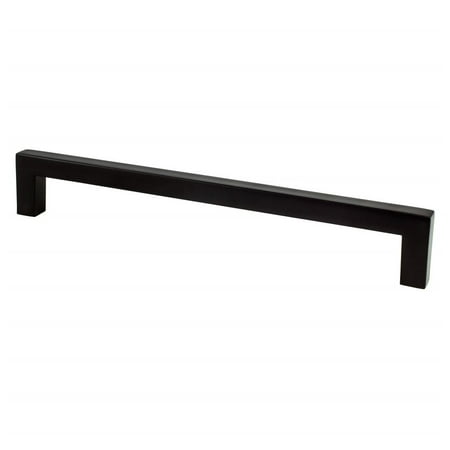 Berenson 9020-4055-P Contemporary Advantage One 192 mm CC Square Pull Matte Black