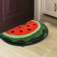 thumbnail image 6 of DOMELAY Bathroom Floor Mat Entrance Rug Decoration Super Absorbent Watermelon Shaped Non, 6 of 9