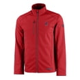 thumbnail image 2 of Men's Cutter & Buck  Red Memphis Redbirds Evoke Eco Softshell Recycled Full-Zip Jacket, 2 of 3