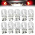 thumbnail image 1 of 10PCS T20 7443 1891 21/5W Clear Glass Turn Signal Stop Brake Tail Light Bulbs, 1 of 11