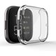 thumbnail image 4 of Paquete de 3 fundas protectoras de pantalla, ultrafinas, suaves, protectoras de TPU, cubierta completa, compatible con reloj inteligente, transparente, 4 of 5