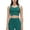 Green, variant on Sevpuikl Women's Seamless High Neck Padded Sport Bra V-Back Medium Support Athletic Tank Top Yoga Fitness workout Crop Tops