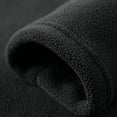 thumbnail image 6 of UVEASISHA Fleece Sweatshirts for Men Quarter Zip Stand Collar Pullovers Big and Tall Long Sleeve Shirts Fall Winter Warm Sweatshirt Tops Black M, 6 of 10
