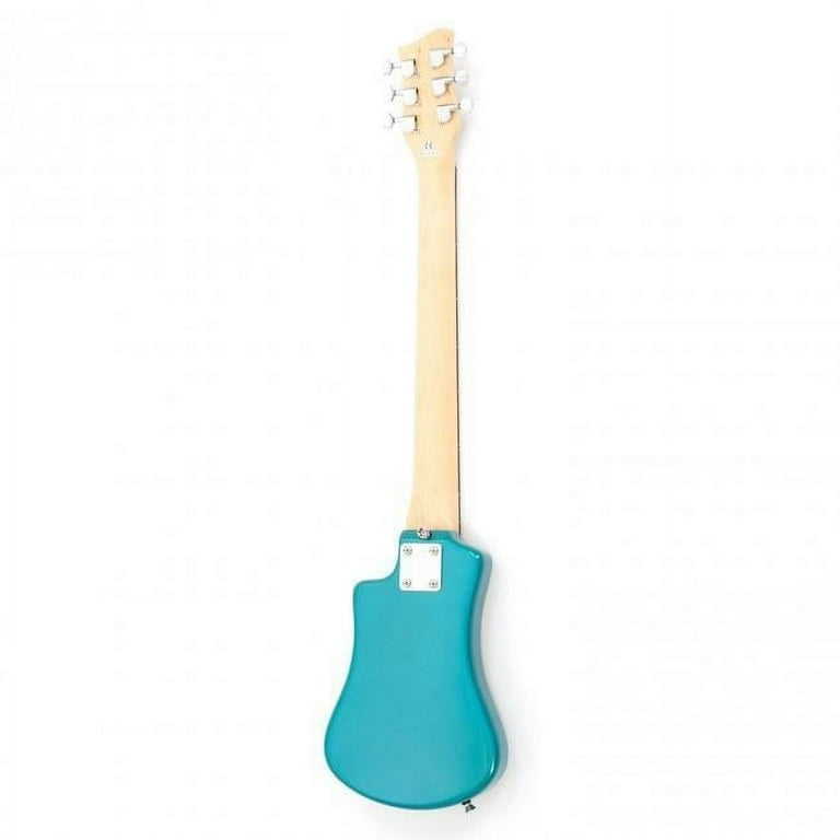 Hofner Full-Size Shorty Electric Travel Guitar with Case