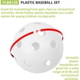 thumbnail image 5 of Champion Sports 9" Hollow Plastic Baseball Set - Athletic Baseball Equipment - Practice Baseballs Plastic Hollow - Regulation Size Balls - Fun for All Ages - Lightweight/Durable - Set of 12, 5 of 9