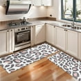 thumbnail image 3 of Kitchen Rugs Sets Of 2,White and Pink Of Leopard Print Anti Fatigue Kitchen Mat Rugs Non Slip Washable,Decorative Kitchen Floor Mats for Kitchen,Sink,Laundry,17"X47", 3 of 5