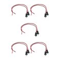 thumbnail image 1 of Scienceny 1 par portátil 12V azul/rojo parpadeante falso coche alarma montaje en tablero luz LED reemplazo para coches barcos RV motocicleta Type5 NO5 Scienceny CBP050391, 1 of 4