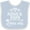Blue and White, variant on Inktastic Nana Papa Love Me Grandkids Boys or Girls Baby Bib