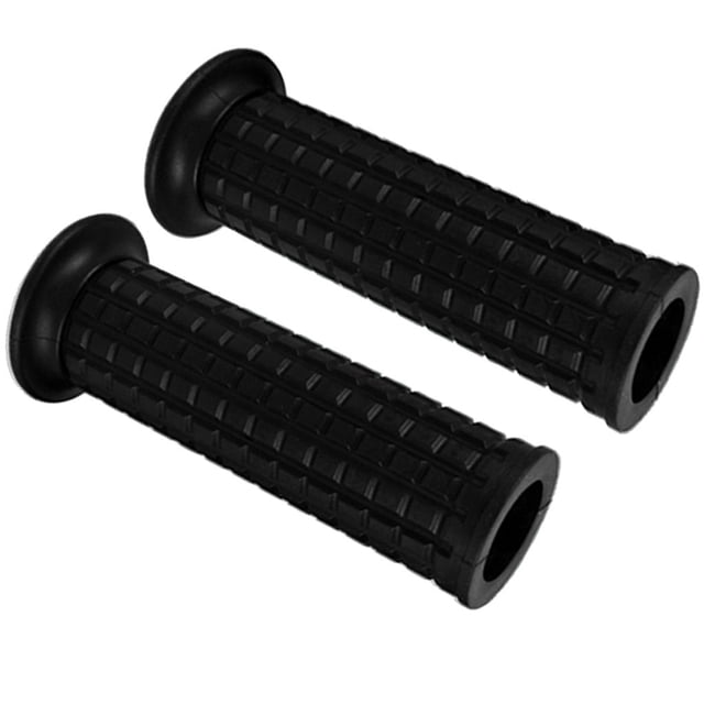 cicleta 22/24MM manillar empuñadura Retro manillar negro 黑色 Sharpla Empuñaduras de motocicleta
