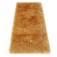 thumbnail image 2 of Faux Sheepskin Fur Area Rug, White Fluffy Rugs for Bedroom Living Room, Soft Fuzzy Carpets for Kids Room, Girls Room, Nursery Bedside Rug, Purple, 2 of 7