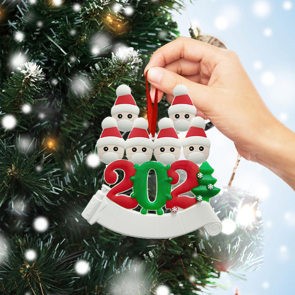 2022 Christmas Tree Pendant Family Diy Resin Ornament For Decor,Customize Their Names And Christmas Messages For Everyone,Wish Them Health And Happiness Every Day In The New Year - Walmart.com