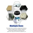 thumbnail image 5 of Uxcell 9 Pcs Black Rubber Feet Bumper Buffer Cutting Boards Protector with Metal Washer 0.709"x0.591"x0.197", 5 of 7