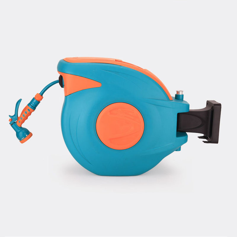 INTBUYING 1/2" x 98' Retractable Swivel Wall Mounted Hose Reel Water