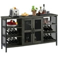thumbnail image 4 of Seetaras Bar Cabinet for Liquor and Glasses, Wine Cabinet with Wine Racks, Industrial Coffee Cabinet, Sideboard Buffet Cabinet,for Dinning Room Living Room, 4 of 9