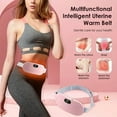 thumbnail image 3 of Portable Menstrual Cordless Heating Pad Electric Wireless Heating Massager Pad for Lower Back Stomach Pain Relief Warming Waist Belt, 3 of 5