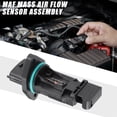 thumbnail image 2 of Sensor MAF No.28164-4A000/281644A000 Sensor de flujo de aire masivo MAF para KIA Sorento 2005- 2008 2.5L plástico negro, 2 of 7