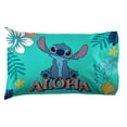 thumbnail image 2 of Lilo & Stitch Island Vibes Kids' Reversible Standard Pillowcase, 2 of 3