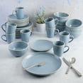 thumbnail image 4 of Gibson Home Rockaway 32 Piece Dinnerware Set - Blue, 4 of 6