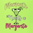 thumbnail image 5 of Wild Bobby, Mamacita Needs a Margarita Mother's Day Unisex Hoodie Sweatshirt, Safety Green, XX-Large, 5 of 6