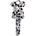 thumbnail image 1 of Candado universal con llave en blanco Hillman Disney Mickey Mouse, 1 of 1
