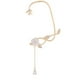 thumbnail image 1 of Pendientes para mujer, regalos para mujer, pendientes colgantes de camelia, pendientes de clip de enredadera de alta gama sin orificio para la oreja, pendientes largos con borlas, pendientes, 1 of 3