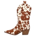 thumbnail image 3 of Dingo  Womens Live A  Cow Pointed Toe   Casual Boots   Mid Calf Mid Heel 2-3", 3 of 7
