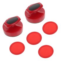 CIMAXIC Air Hockey Air Hockey Pushers Plastic Red 1 Set