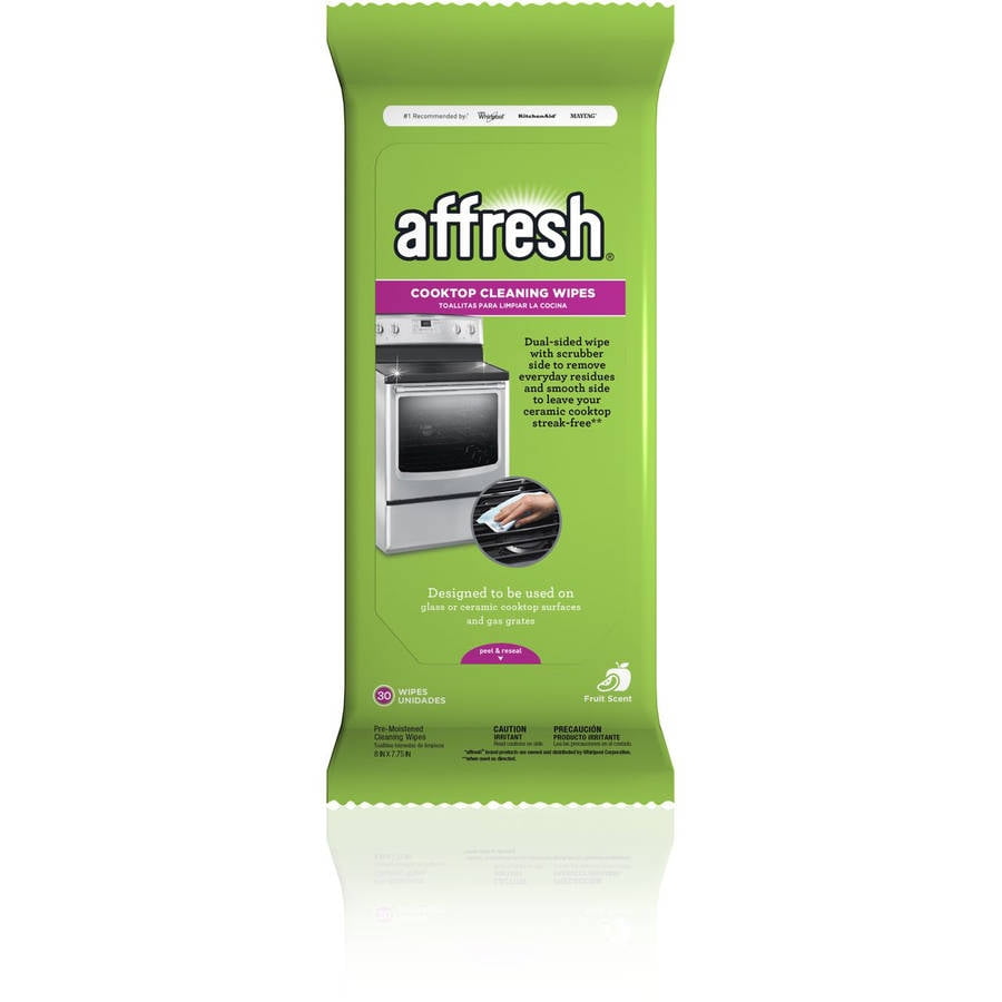Affresh Fruit Scent Cooktop Cleaning Wipes, 30 count, 1 pack