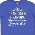 thumbnail image 4 of Inktastic Grandma Grandpa Love Me Grandchild Youth T-Shirt, 4 of 5