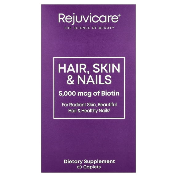 Rejuvicare Hair, Skin & Nails, 60 Caplets