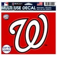 thumbnail image 1 of (HCW) Washington Nationals Multi-Use Decal Sticker MLB 5"x6" Baseball, 1 of 1