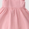 thumbnail image 3 of Edvintorg Girls Dresses Cute Ruffle Hem Sleeveless Loose Fit Casual Princess Dress Kids Clothes Girls Size 0-6, 3 of 8