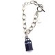 thumbnail image 1 of Pulsera con dijes Doctor Who TARDIS 1/2 con logotipo de DW, 1 of 2