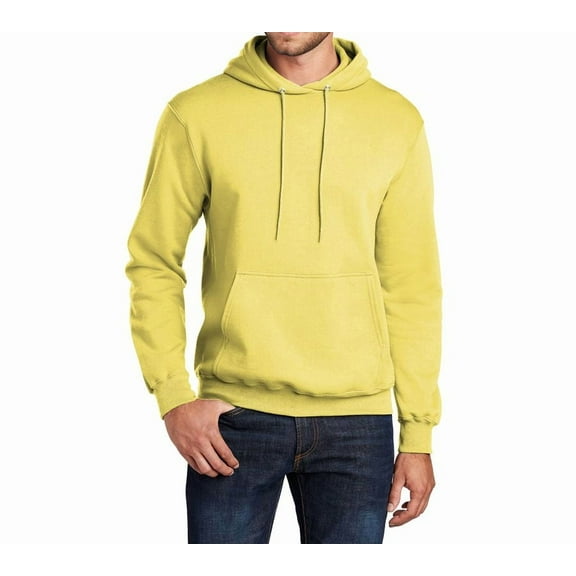 JustBlanks Core Fleece Pullover Hooded Sweatshirt Long Sleeve