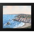 thumbnail image 2 of OToole, Tim 24x20 Black Modern Framed Museum Art Print Titled - Ocean Bay II, 2 of 5