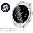 thumbnail image 3 of 6 Pack TPU Bumper Compatible with Samsung Galaxy Watch 4 Screen Protector 40mm, Crystal Diamond Bling Cases HD, 3 of 5