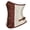 Brown 1, variant on Steampunk Women Tight Lacing Underbust Corset Top Brown S