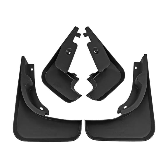 Mud Guards For Audi Q5 2009-2016 Car Accessories, Custom Front And Rear Mudflaps, 4Pcs Splash Guards No Drilling-black