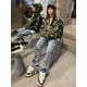 thumbnail image 3 of Sudadera con capucha de camuflaje estilo hip hop Y2k para hombre, sudadera de gran tamaño con cremallera, estilo gótico, 3 of 5