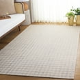 thumbnail image 2 of SAFAVIEH Ebony Colbert Plaid Area Rug, Light Grey/Ivory, 4' x 6', 2 of 10