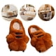 thumbnail image 5 of Zapatos Cálidos Sin Cordones para Casa Cómodas Felpa Con Pata Tigre Interior, 5 of 9