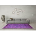 thumbnail image 3 of Ahgly Company Indoor Rectangle Oriental Purple Traditional Area Rugs, 5' x 8', 3 of 4