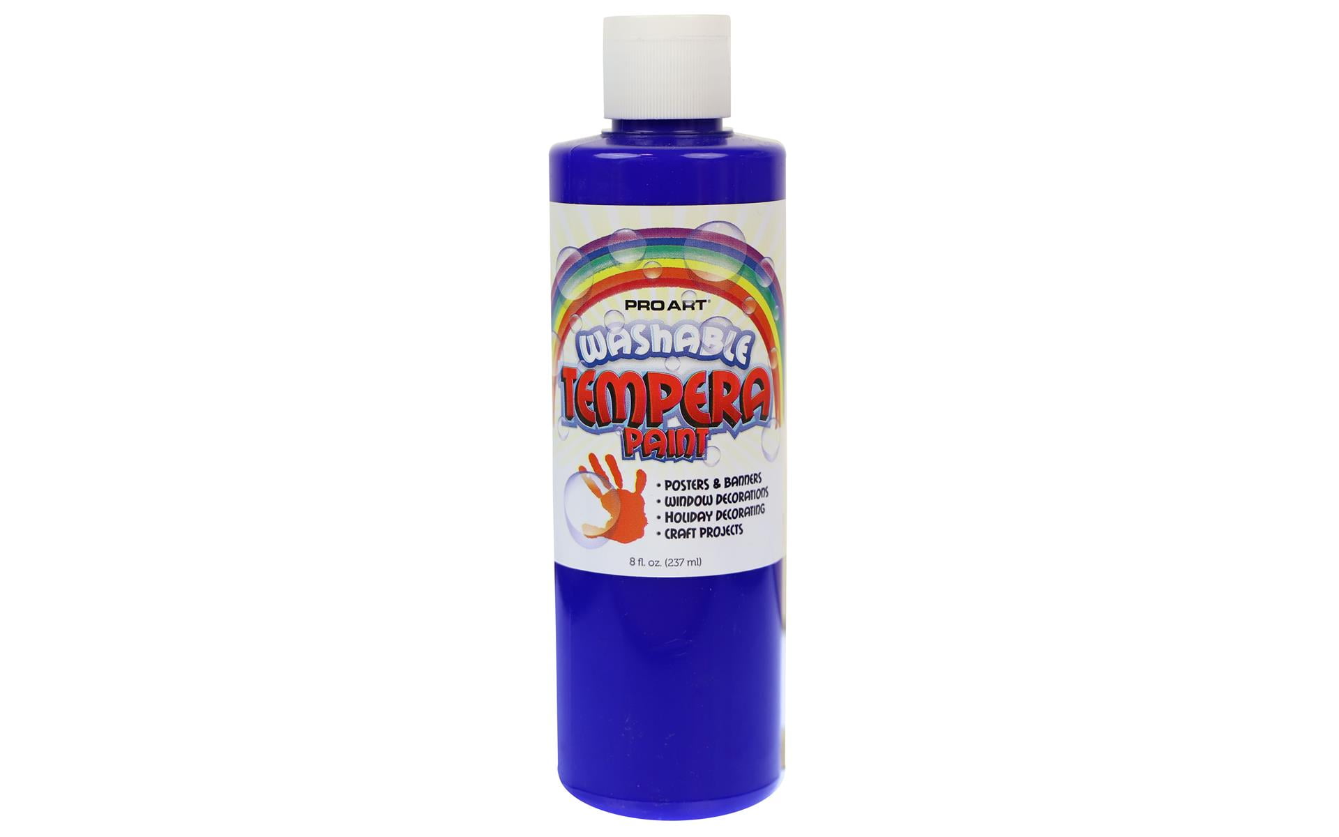 Pro Art Washable Tempera Paint 8oz Ultra Blue