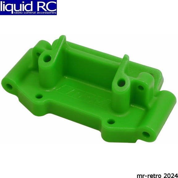 RPM R/C Products 73754 Front Bulkhead Green TRA 2WD 1:10