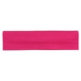 thumbnail image 5 of Hombres Mujeres Diadema de color sólido Ancho elástico Yoga Deportes Banda para el cabello Accesorio Abanopi Rose talla única, 5 of 5