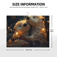 thumbnail image 2 of Fotbe Adorable Otter Pair Hug Alfombrilla de Secado para Cocina con Estampado, 18x24 Pulgadas, 2 of 7